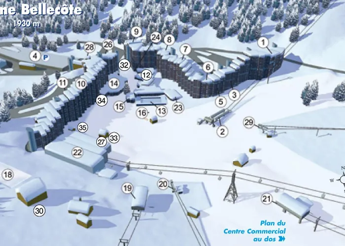 Cosy A Plagne Bellecote - 4 Pers, Parking Inclus - Fr-1-181-2876 La Plagne-Tarentaise